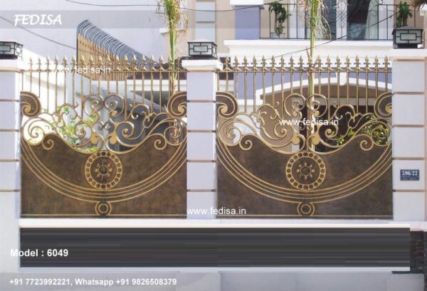 Steel Grill New Design Modern Parapet Railing Design Chaukhat Grill Design
