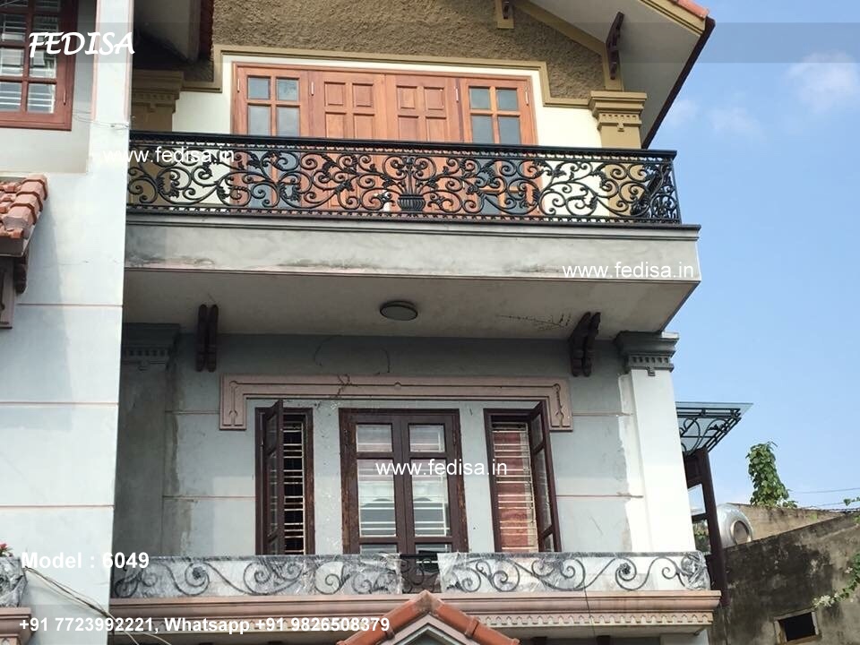 Grill Arch Design Chhat Ki Railing Ka Design Curved Window Grill Design