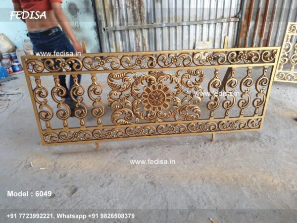 Fancy Window Grill Design Railing Design Cement Folding Grill Gate