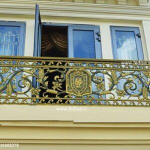 Designer Khidki Simple Stair Railing Design Main Door Ms Grill Design