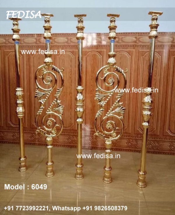 Entrance Grill Design Top Floor Railing Design Iron Pipe Window Grill Design
