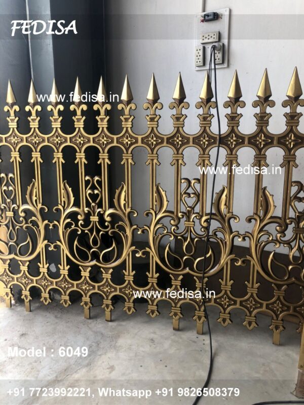 Lohe Ki Jungle Ki Design Laser Cutting Balcony Design Wide Window Grill Design