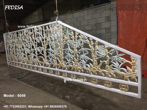 Low Cost Window Grill Design Horizontal Railing Design Darwaja Grill Design