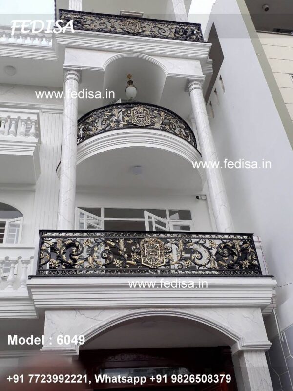 Home Tower Grill Design New House Railing Design Single Grill Door Design