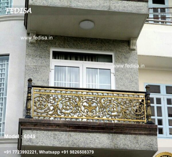 Gate Grill Design Simple Railing Flower Design Makan Grill Design
