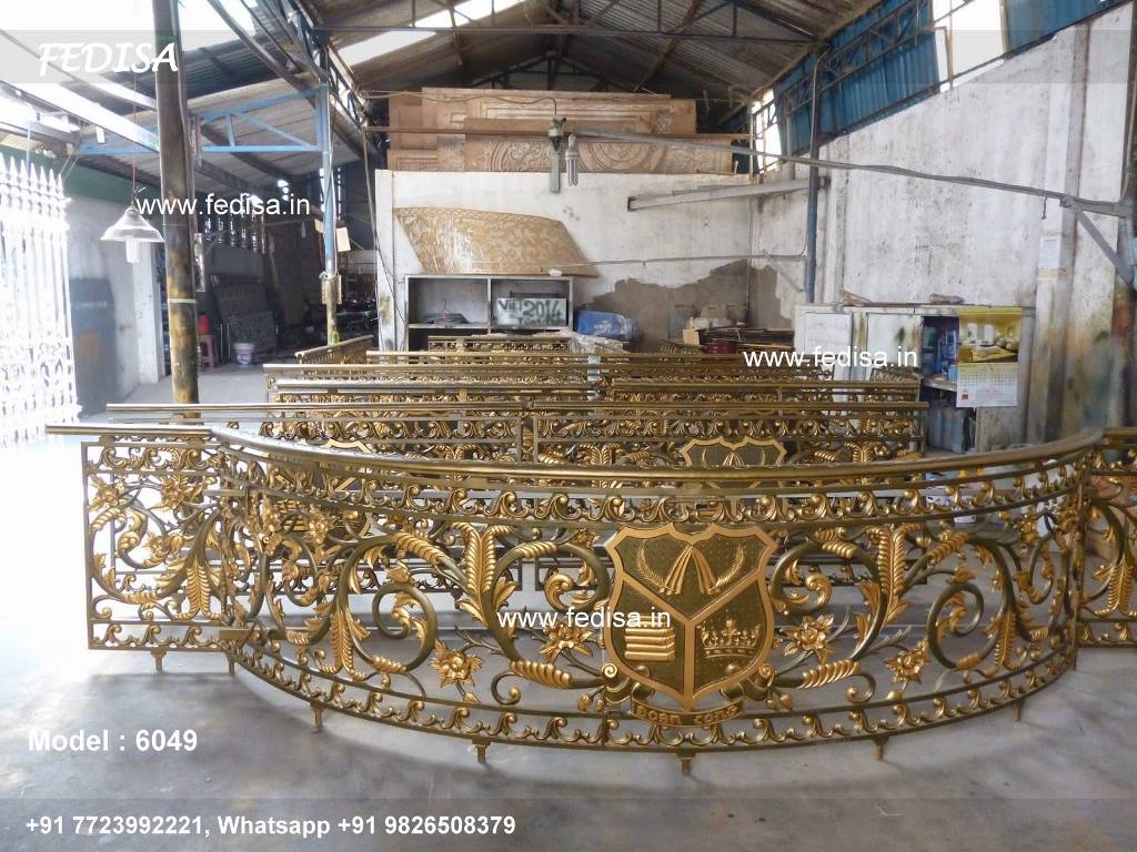Grill Gate Main Door Simple Ss Railing Design Half Round Door Grill Design