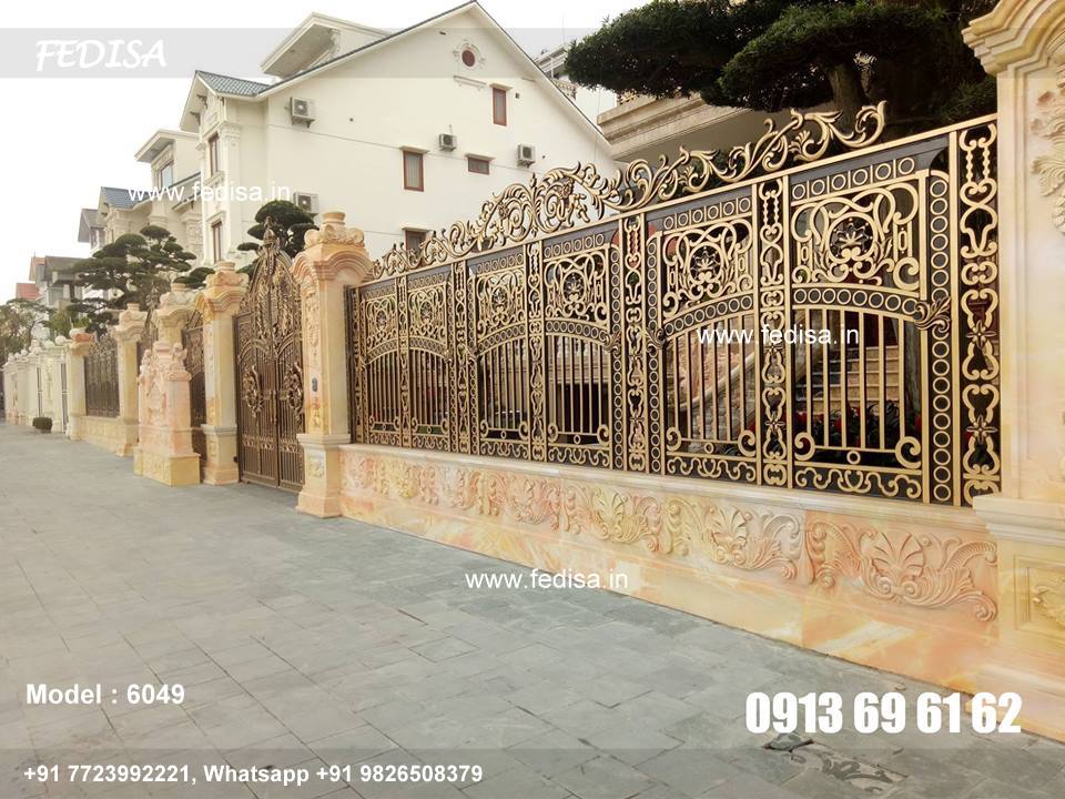 Double Grill Door Design Balcony Grill Design Glass Grill Gate Design For Portico