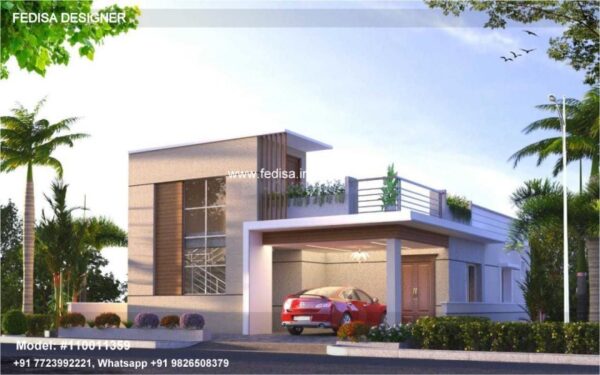 Low Budget Modern 3 Bedroom House Design Luxury Villa Exterior Design Simple 2 Story House Plans Architectural Designs House Plans