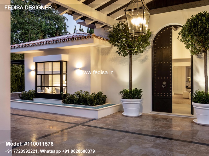 Single Floor Home Front Design Luxury Private Villas 1294 Sq Ft Home Design Apartment Layout Planner