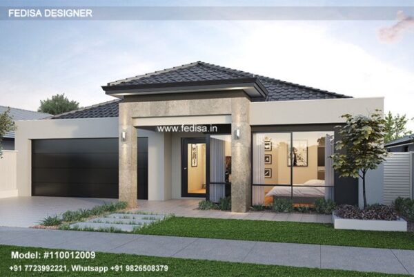 Front Design Of House In Small Budget Luxury Villa Holidays For Couples Home Decor Ideas For Living Room Architectural Design Home Plans