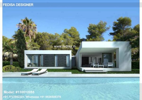 Latest House Designs Luxury Villa With Swimming Pool Mandir Door Design Arabic Villa Design