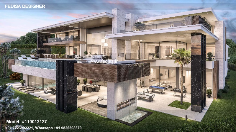 Villa Plan Luxury Villas For 89 97 Bedroom House Plans Arch Design For Kitchen Entrance