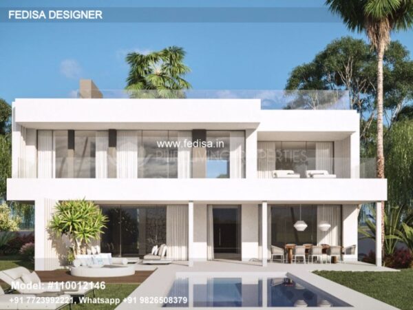 Home Front Design Luxury Villa With Pool Living Room Decor Asian Paints Home Outside Colour