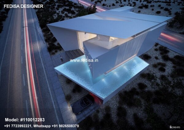 Home Front Wall Design Luxury Villa With Swimming Pool Concept Home Plans Asian Paints Outside Wall Colour