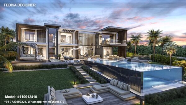 House Front Design Luxury Villa With Pool Luxury Villas Near Me Asian Paints Home Outside Colour