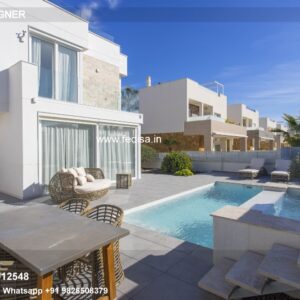Home Painting Colours Outside Luxury Villa With Pool Spanish Style House Plans Asian Paints Home Outside Colour