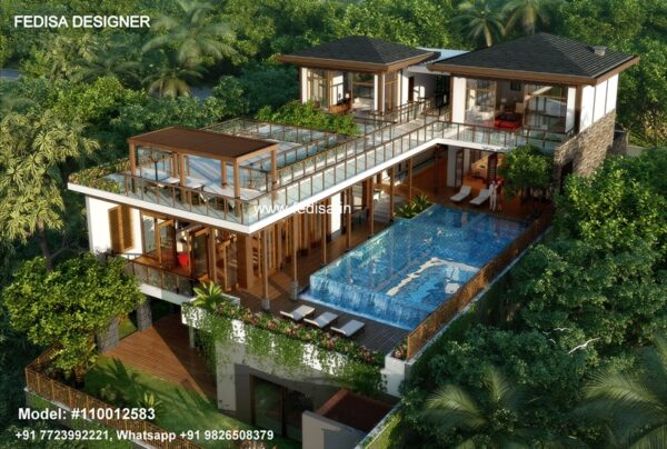 Kitchen Arch Luxury Villas For Couples Turquoise Exterior House Paint Architectural Floor Plan
