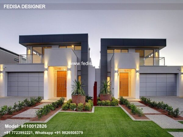 House Furniture Design Luxury Villas For Couples Flat Roof Plan Architectural Floor Plan