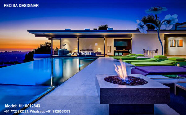 Low Budget House Luxury Villa With Private Pool Ground Floor Shop First Floor House Plan Asian Paints House Outside Colour