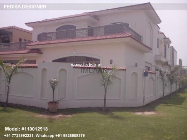 448 By 40 House Plan Luxury Villa With Private Pool Modern Interior Design Styles Asian Paints House Outside Colour