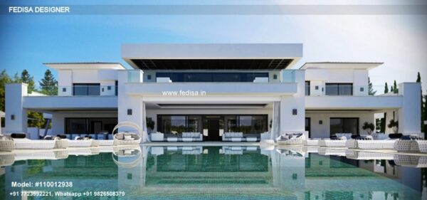 New Model House Luxury Villas For Couples Open Plan House Architectural Floor Plan