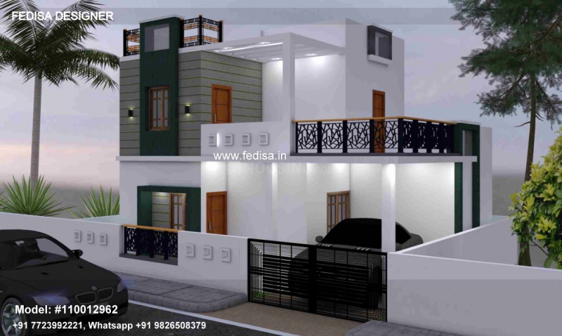 3bhk House Design Luxury Villas For 422 Simple House Colour Outside Attic House Design