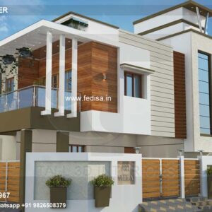 423 Bhk House Design Luxury Villas For 424 Simple Two Story House Plans Attic House Design