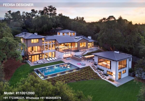 919 Sq Ft House Plans Indian Style Luxury Villa With Swimming Pool Small Space House Design Asian Paints Outside Wall Colour