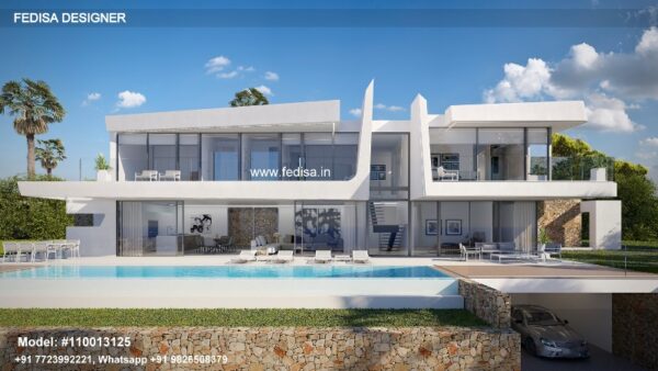 Pooja Room Door Luxury Villas Lake Garda European House Design Architectural Floor Plan