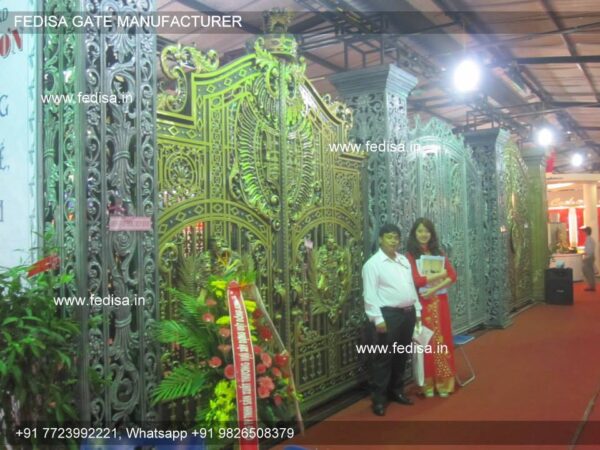 Iron Main Gate Design Industrial Main Gate Design Metal Sliding Gate Design Modern Gate Post Design