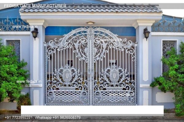 Wooden Gate Design Front Gate Simple Design Steel Gate Design 4 Feet 3 Door Gate Design