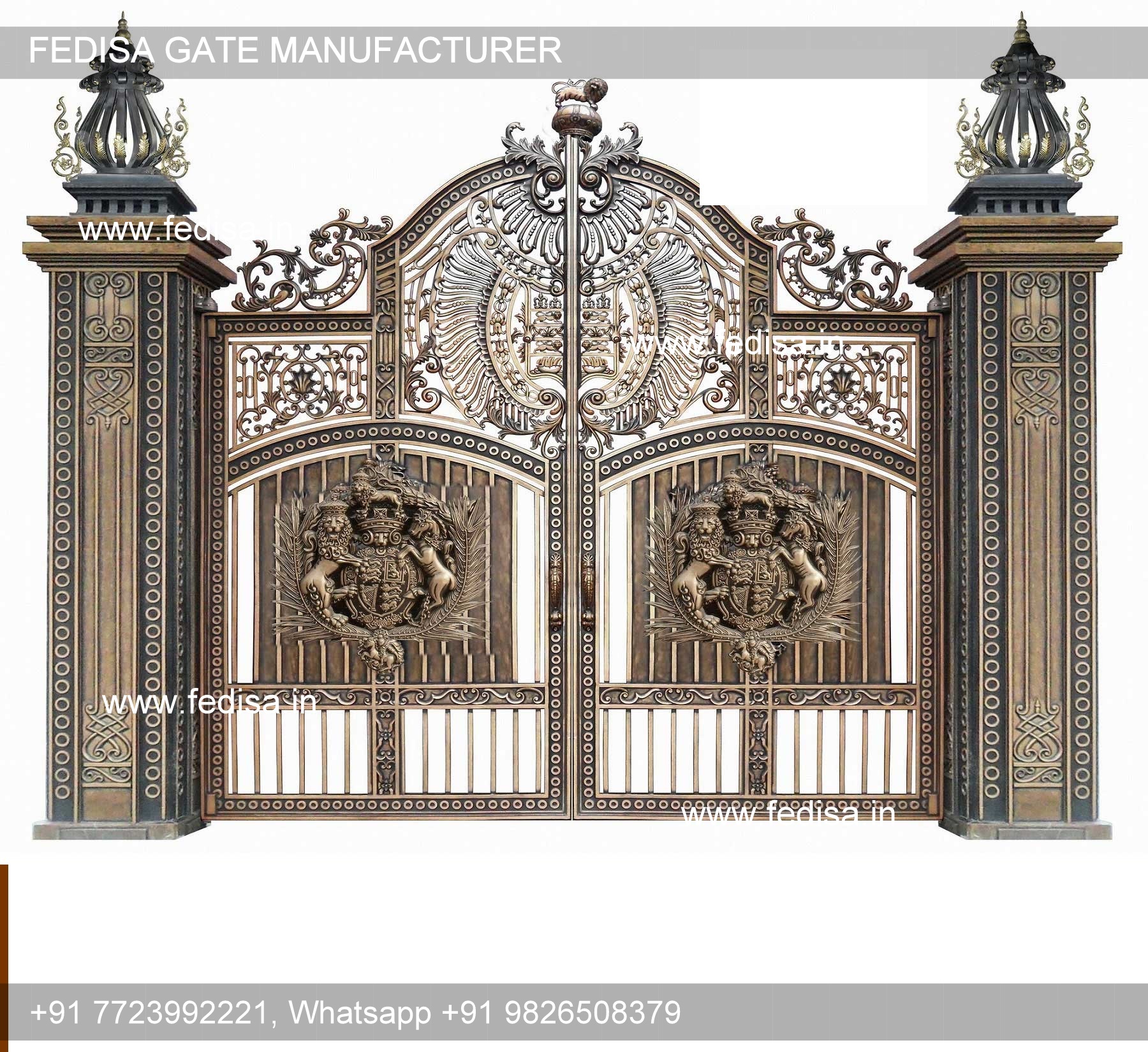 Main Gate Grill Design For Home Design Of Boundary Wall With Gate ...