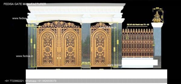House Gate Design Modern House Main Gate Design Channel Gate Colour Design Outdoor Steel Gate Design