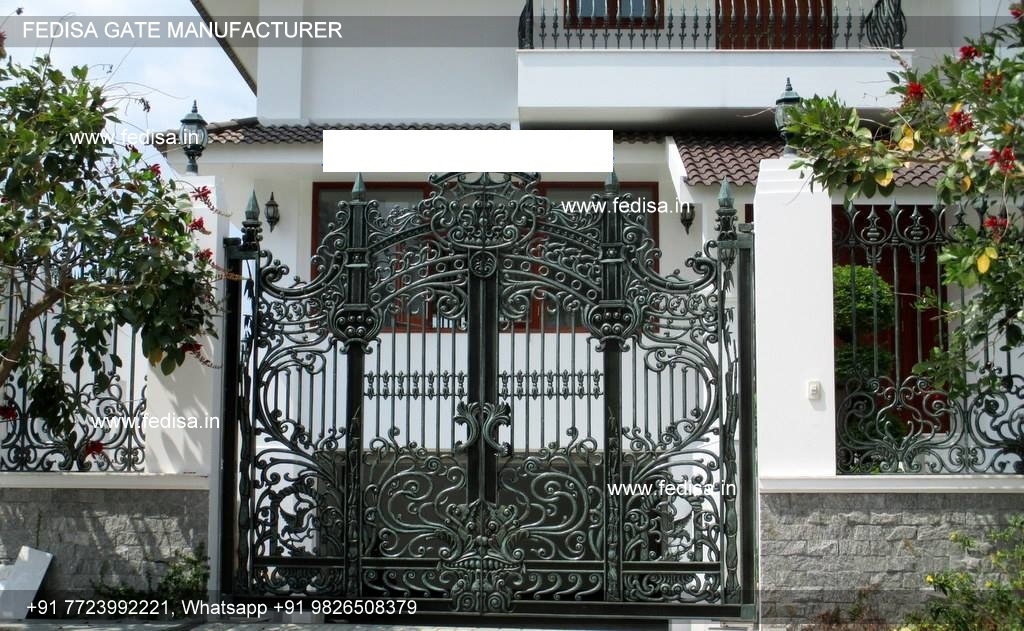 Boundary Wall Design With Gate Main Gate Single Door Iron Gate Design Fancy Farm Gates Latest Stainless Steel Gate Design