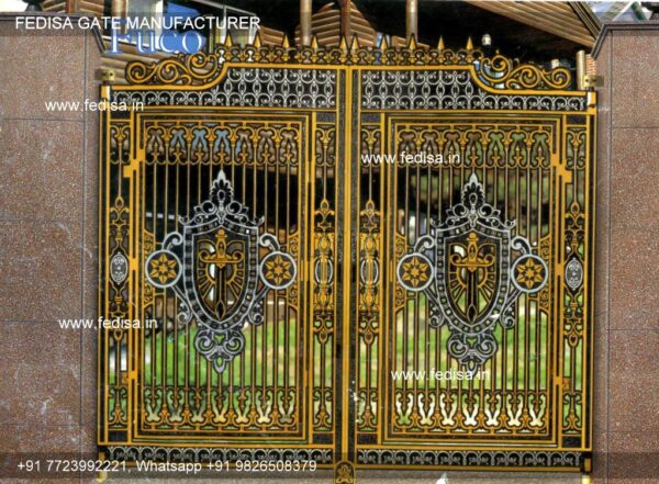 Iron Gate Designs For Indian Homes Loha Gate Grill House Boundary Grill Design Sliding Gate Design Simple