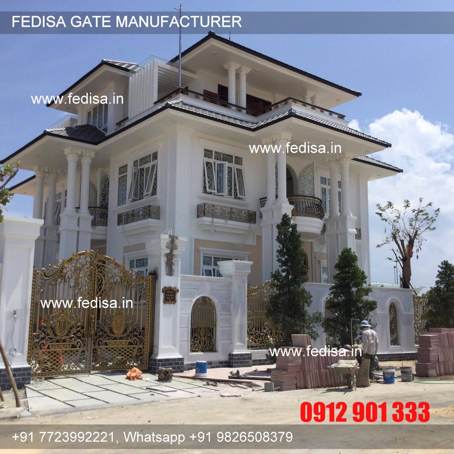 Home Main Gate Design Angle Bar Gate Design Iron Pipe Gate Design Front