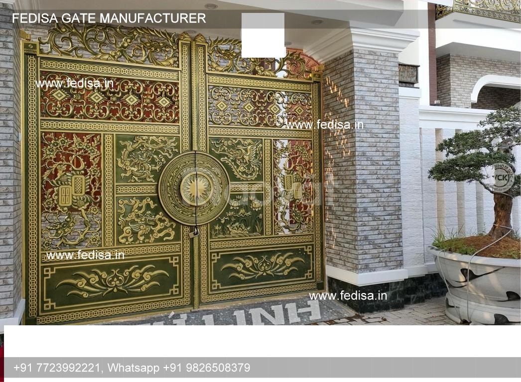 Wooden Gate Design Steel Pipe Gate Design Ghar Ka Men Gate Ka Design