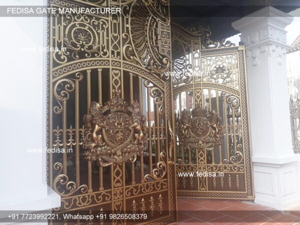 Main Gate Design Box Gate Design Fancy Gate Grill Brick And Wrought Iron Fence Designs
