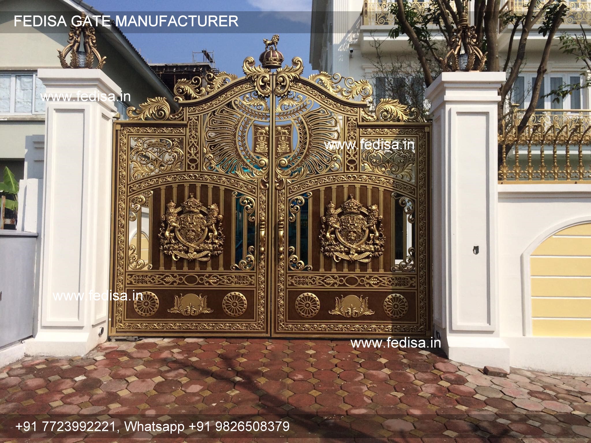 Gate Design Modern Sliding Gate Stainless Steel Fence Design Modern Wrought Iron Fence