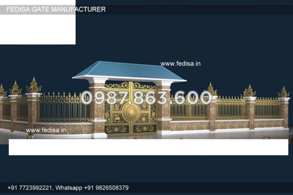 New Gate Design Iron Small Gate Design Laser Cutting Main Gate Gate Design Single