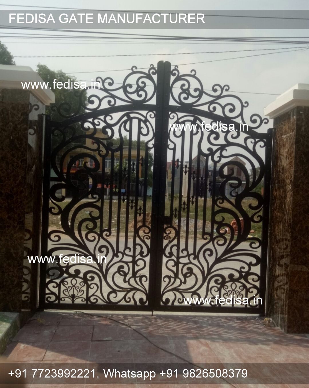 Iron Gate Design Main Gate Design Iron And Steel Metal Sheet Gate Design Ss Steel Main Gate Design