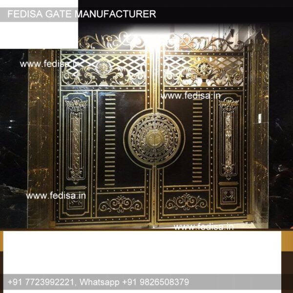 Compound Gate Design Steel Gate Design New Royal Main Gate Design Steel Ke Gate Design