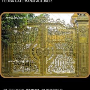 House Gate Design Iron Boundary Gate Decorative Laser Cutting Gate Design Laser Cutting Gate Design Price