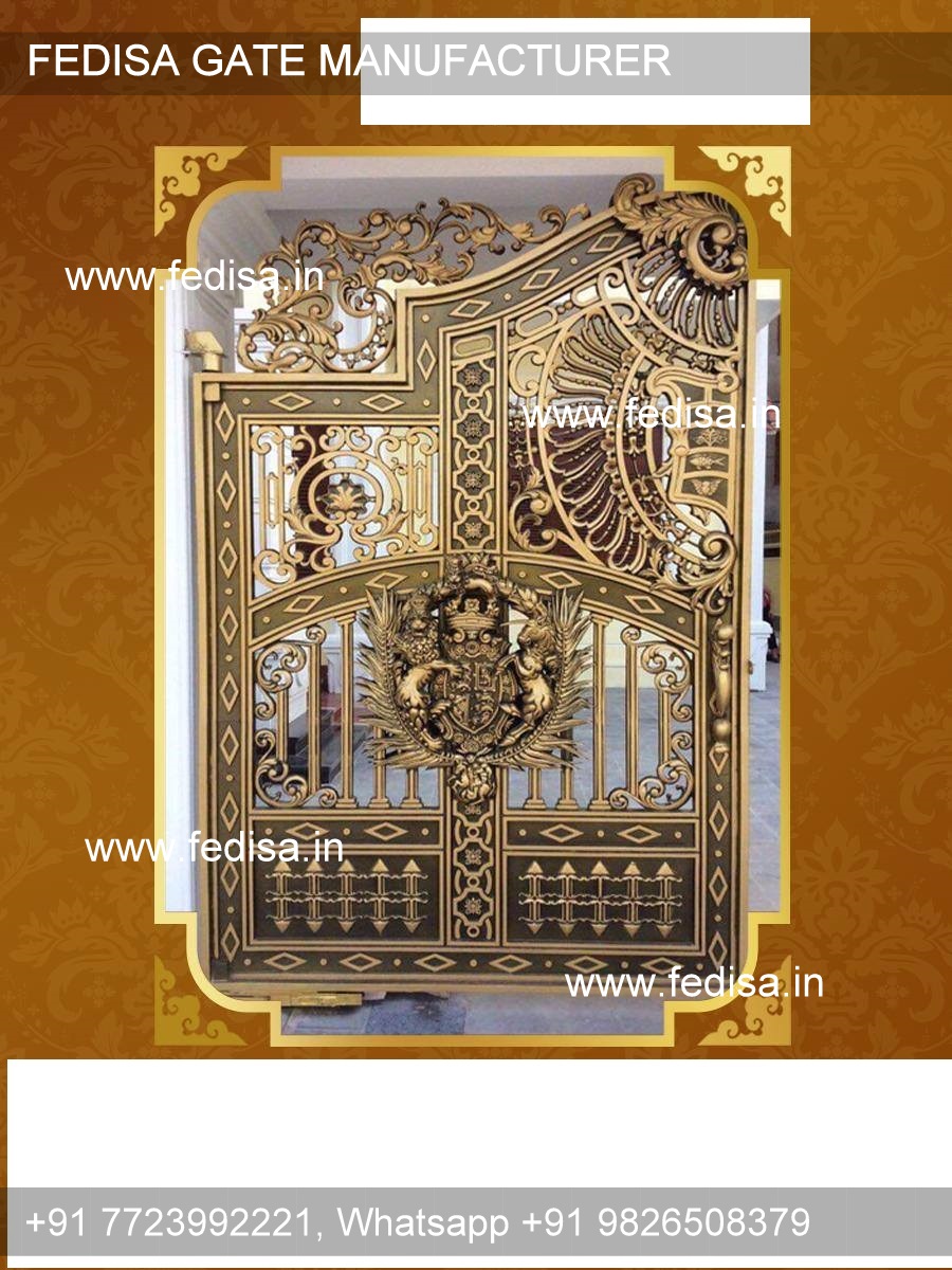 Loha Grill Gate Gate Loha Design Two Door Gate Design Iron And Steel Gate Design