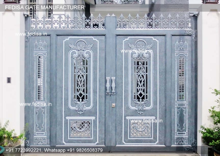 Compound Gate Grill Gate Simple Design Pipe Gate Design Iron Cnc Design For Gate