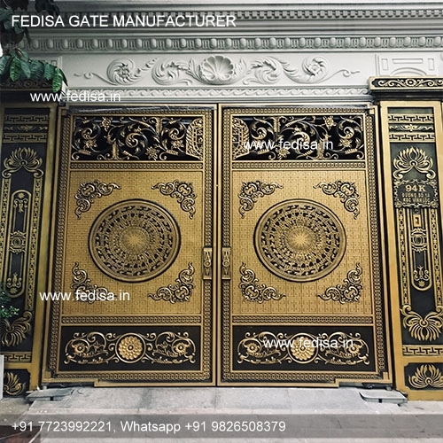 Main Gate Design 2082 Main Gate Sliding Door Design Makan Ke Men Gate Palisade Gates Designs