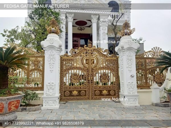 Compound Gate New Front Gate Design Concrete Fence And Gate Design Garage Sliding Gate Design