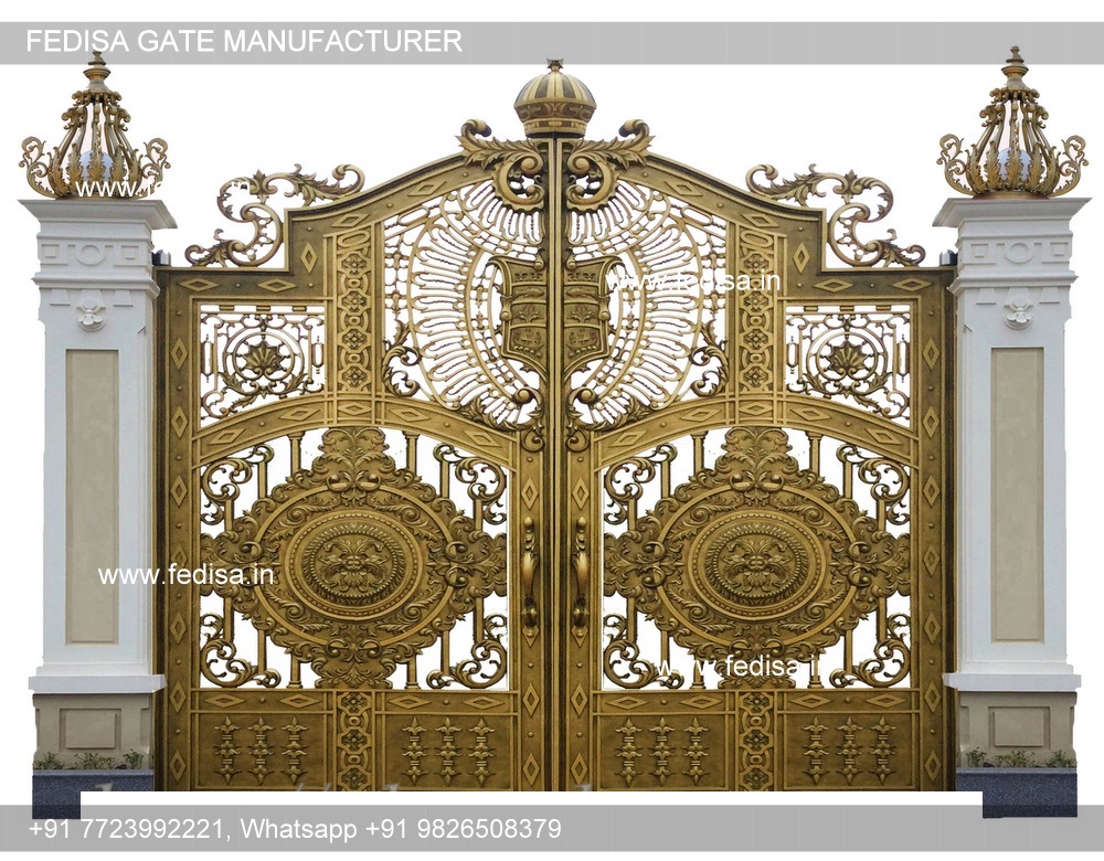 Door Gate Design Steel Wood Gate Design Ss Fancy Gate Gate With Wall ...