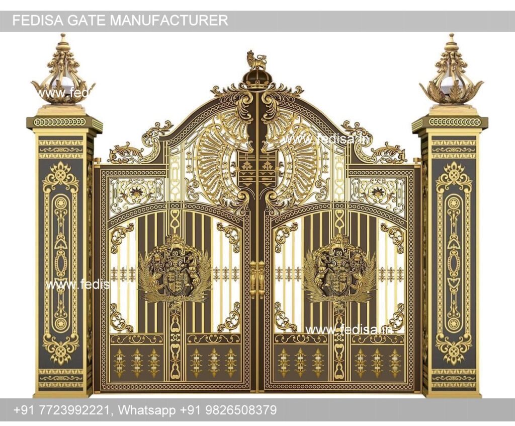 Main Gate Design 2022 With Price Lohe Ka Get Design Security Gate ...