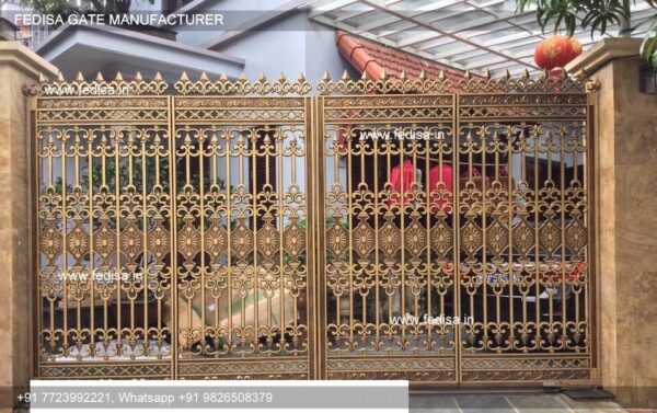 Entry Gate Design Compound Wall Gate Design Latest Main Sliding Gate Designs For House Ss Main Gate Design